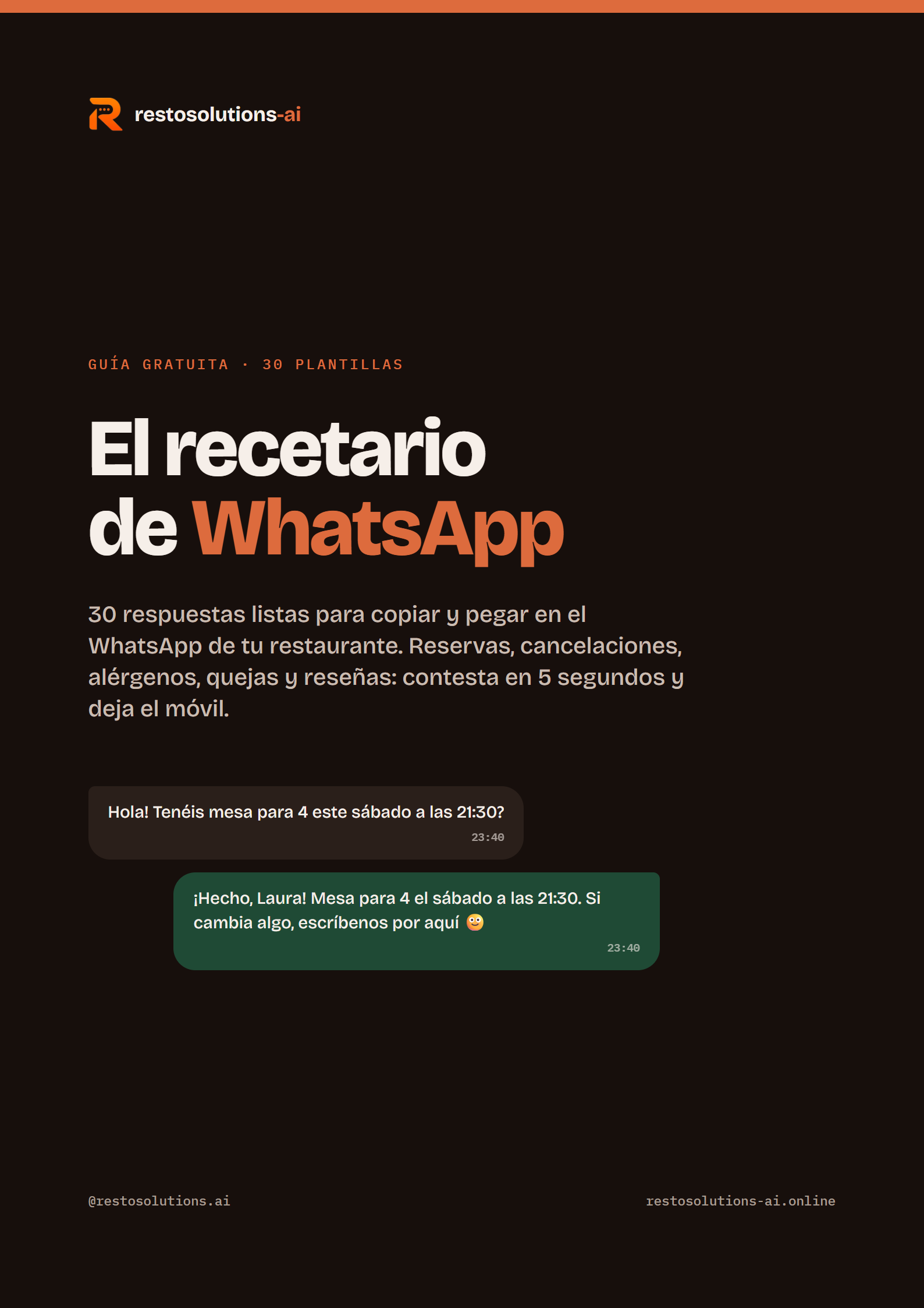 Portada de El recetario de WhatsApp